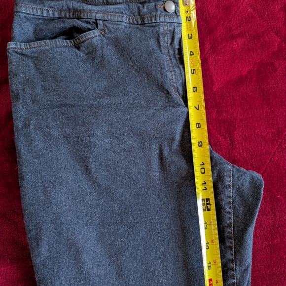 Eileen Fisher Straight Leg Jeans L - Picture 3 of 9